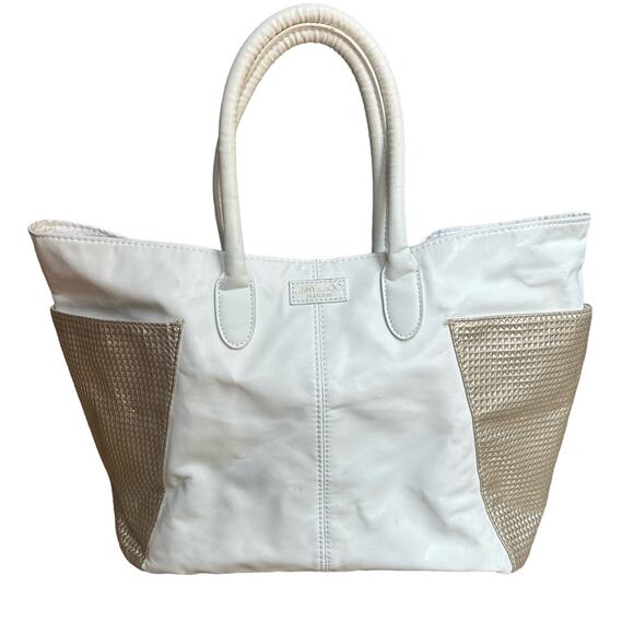 Jimmy Choo Parfums White & Gold Tote - Picture 1 of 5